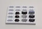 20 SLOTS USB Micro SD Card USBA USBC Holder Organiser Tray Desktop PC Support