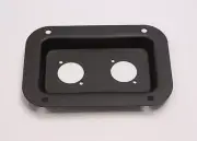 Penn/Elcom Black Dual Neutrik D- Series, XLR, Speakon, RJ45 Jack Plate