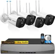 2-Way Audio & PIR Detection Dual Antennas 6 Piece Set, 2-Antenna Enchance
