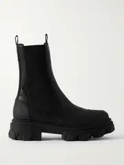 [GANNI] GANNI - Leather Chelsea Boots - Black - IT42 IT 42 Black