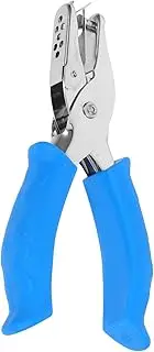 WEKAMOS Manual Paper Hole Puncher 6mm Binder Page Punch Pliers Office Stationery Mini Document Punching Machine Blue