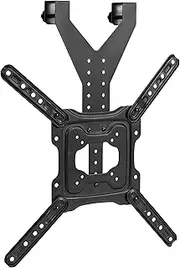 VIVO TV Hanger Bracket for 24 to 55 inch Flat and Curved Screens, Light Weight Steel Design, Height Adjustable Loft Bed TV Mount, Max VESA 400x400, Black, MOUNT-TV01LB