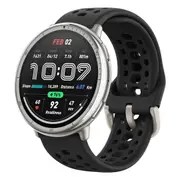 Amazfit Active 2 (Round) Smart Watch - Black Sport Silicone