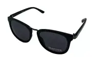Kenneth Cole Reaction Mens Black Square Plastic Sunglass, KC1319. 1A
