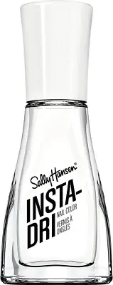 Sally Hansen Insta-Dri White on Time