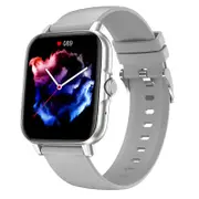 CT3 Smart Bluetooth Call Bracelet Heart Rate Blood Pressure Men Women Sports Fitness Smart Watch - Gray
