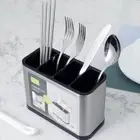 Stainless Steel Kitchen Utensil Holder Spoon Fork Chopstick Holder