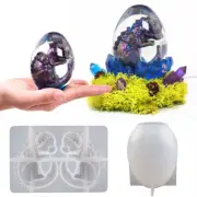 DIY Crystal Drop Dragon Egg Star Ball Night Light Ornaments Mirror Silicone Mold