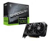 MSI GeForce RTX 5060 8G SHADOW 2X OC Gaming Graphics Card