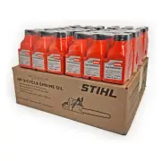 Stihl 48 Pack High Performance Quality HP 2-Cycle Engine Oil - 2.6oz Mix Bottle