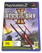 WWI: Aces of the Sky PS2 PAL *Complete* Biplane Action (Preowned)