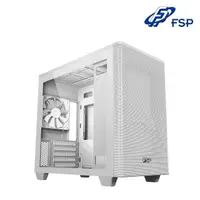 在飛比找momo購物網優惠-【FSP 全漢】CST360 M-ATX 電腦機殼(白)
