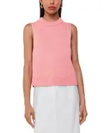 Whistles Indie Rib Detail Tank Top