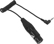 Yardwe Balanced XLR Mic Cable Flexible Audio Cable with Female Connector for Microphones Smartphones Players and Tablets Stable Signal Transmission Durable Design
