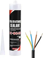 Paint Sealant - 300ml High Strength Car Glass Sealant - Crack Proof Waterproof Repair Glue Black Automotive Accessories for Sunroofs RV Truck