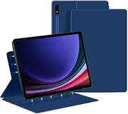 [QYiiD] Galaxy Tab S10 Ultra / S9 Ultra Tablet 14.6'' with S-Pen Holder, Lightweight and Slim Magnetic Stand Case with Auto Sleep/Wake for Galaxy Tab S10 Ultra/ S9 Ultra 14.6'', Blue