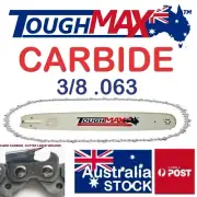 TUNGSTEN CARBIDE Stihl 1x 20 inch Bar +1xCHAIN 3/8 .063 72DL ToughMax