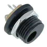 2.1mm or 2.5mm x 5.5mm Panel Mount Chassis DC Socket Power Connector