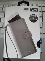 New Altec Lansing Grey iPhone 6/6s Wristlet Wallet Case