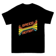 Speed Demon 70s Retro Vntage Desing T-shirt