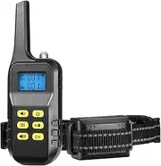 Pet Scene Dog Training Collar 1000M Anti Bark Clicker Vibration Pet Obedience Correction Trainer Auto Stop Barking Safe Waterproof with Remote Control