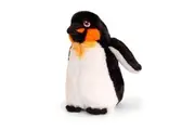 Keeleco 20cm Emperor Penguin Kids Soft Animal Plush Stuffed Toy 3y+ Black