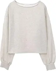 Green Parks(グリーンパークス) Women's Hot Fit Pullover Sweater