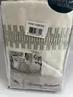 Tommy Bahama Home Pillow Shams European Cream Green Palm Away Cottagecore New