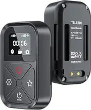 TELESIN T10 Bluetooth Remote Control for Go Pro Max Mini Hero 11 Hero 10 Hero 9 Hero 8 Cellphone, Life Waterproof Camera Controller with Hand Strap for Go Pro 12 11 10 9 8 iPhone Android Fast Shooting