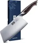 Cleaver Knife 7 Inch, Ultra Sharp Japanese High Carbon Steel Vegetable Meat