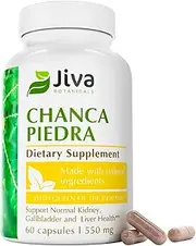 Chanca Piedra (1100 mg) High Potency Kidney Stone Dissolver – Herbal Kidney Cleanse and Stone Breaker – with Queen of The Meadow - by Jiva Botanicals