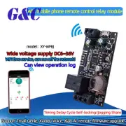DC6V~36V WIFI Mobile Phone Remote Controller Switch Module Network Timing