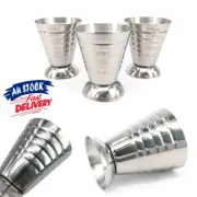 75ml Cup Spirit Stainless Jigger KU Alcohol Bartending Wine Tools Cocktails