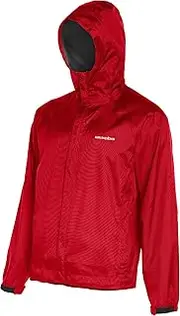 [Grundéns] Men's Weather Watch Jacket | Updated | Waterproof, Stain-Resistant, Flame Scarlet, Small