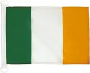 Ireland Nautical Flag 18'' x 12'' - Irish Flags 30 x 45 cm - Banner 12x18 in for Boat - AZ FLAG
