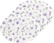 Purple Crush Absorbent Clean sponges Magic Eraser Effortless Decorative Cleaning sponges for Household use for Cleaning Kitchen Pans, Tableware, and Non Stick Cookware (3 Count)