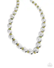 Paparazzi Color Closeness Yellow Necklace NWT