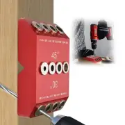 Drill Guide Jig 30 45 90 Degree Portable for Drilling Angled and Straight Hol...