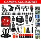 GoPro Hero Action Camera Accessories Pack Case Chest Head Mount Float Head Kit
