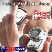 Mini-Shave,Pocket Size Portable Shaver Wet and Dry Mens Razor USB Rechargeable