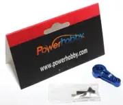 Powerhobby 24T Aluminum Hitec Servo Horn Blue : HS-1100WP HS-5485HB