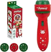 Projector Flashlight,24 Patterns Image Projection Christmas Light | Christmas Light Flashlight, Portable Outdoor Projection Toys