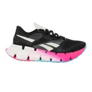Reebok Floatzig 1 Womens Running Shoes Black/Laser Pink/Bold Cyan Footwear