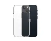 PanzerGlass Apple iPhone 13 Mini ClearCase - Clear (0312), Military Grade Standard, Wireless charging compatible, Anti-yellowing,AntiBacterial, 2YR