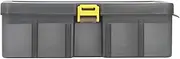 ANKROYU Professional Fishing Tackle Box Organizer Double Layer Waterproof Durable Storage Case For Anglers And Fishing Enthusiasts Translucent Plastic 21cm x 11cm x 7cm