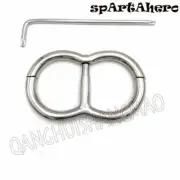 2025 Latest Stainless Steel 8 Shape Wrist Restraint Handcuffs Slave Constraint