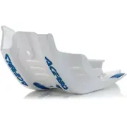 Acerbis Skid Plate White/Blue 2449421029