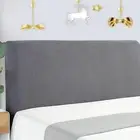 Bed Headboard Cover Stretch Washable Bed Backrest Cover Headboard Protector