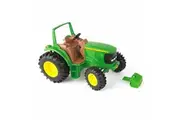 John Deere 20cm Steerable Tractor Kids Interactive Farm Vehicle Fun Toy 3y+