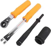 Short Anchor Pin Bushing Driver Set 29450: 7in Pneumatic Bushing Removal Tool with Adapter for Truck Trailer 1 3/8in Pins (with Automatic Tension Adjuster Release Tool)